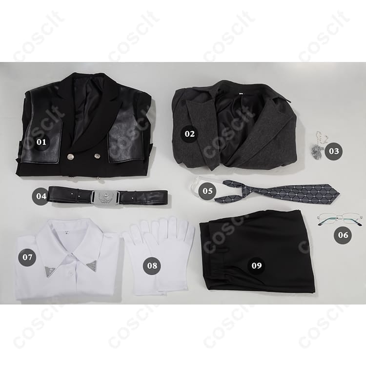 恋と深空 レイ コスプレ衣装｜ロングコートで高再現、長時間も快適な美シルエット - 5枚目の画像