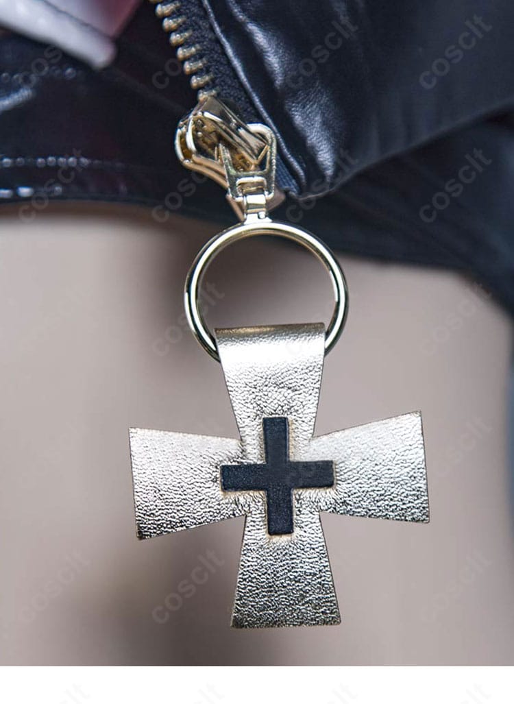 プリンツ・オイゲン ファイナル・ラップのジッパー装飾部分クローズアップ。機能性とデザイン性の両立を示す