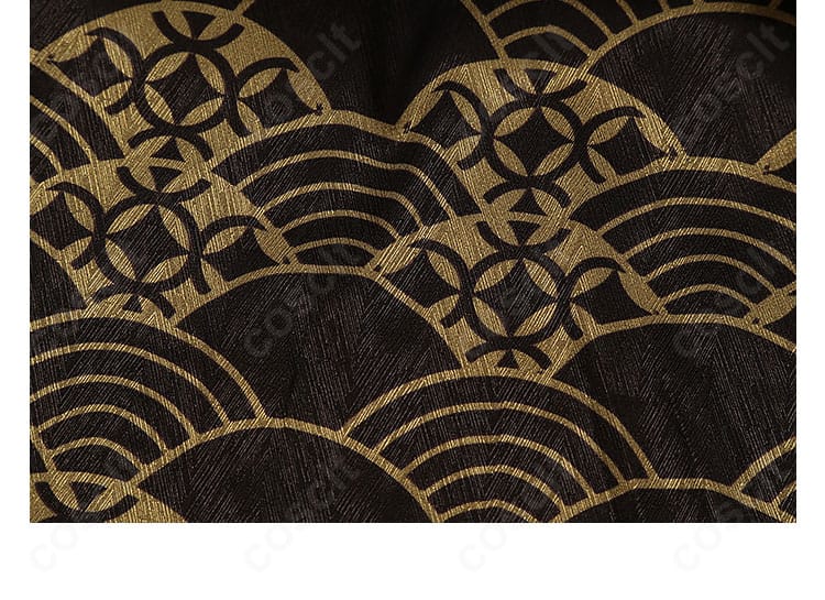 象徴的な模様の図案部分。キャラクター性を強調する意匠で、写真映えに直結。