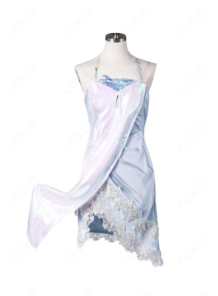 無期迷途 L.L. 衣装のインナーワンピース正面ディテール。ベース生地の質感と縫製が分かるアップ。