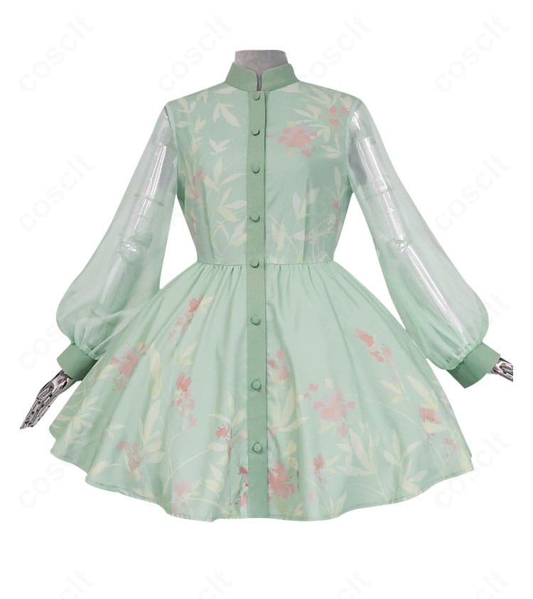 草薙寧々コスのスカート装飾アップ。裾のトリムとレイヤード構造、発色の良さを示すビジュアル。