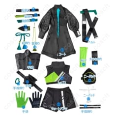 ウマ娘 ヤエノムテキ 黒将Zen 勝負服 コスプレ 高再現で撮影映え、快適な着用設計 - 9枚目の画像（サムネイル）