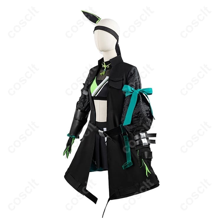 ウマ娘 ヤエノムテキ 黒将Zen 勝負服 コスプレ 高再現で撮影映え、快適な着用設計 - 2枚目の画像