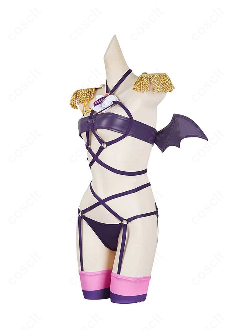 ミリエラ衛生小隊Ver.コスプレ衣装を左側面から撮影したシルエット確認用画像