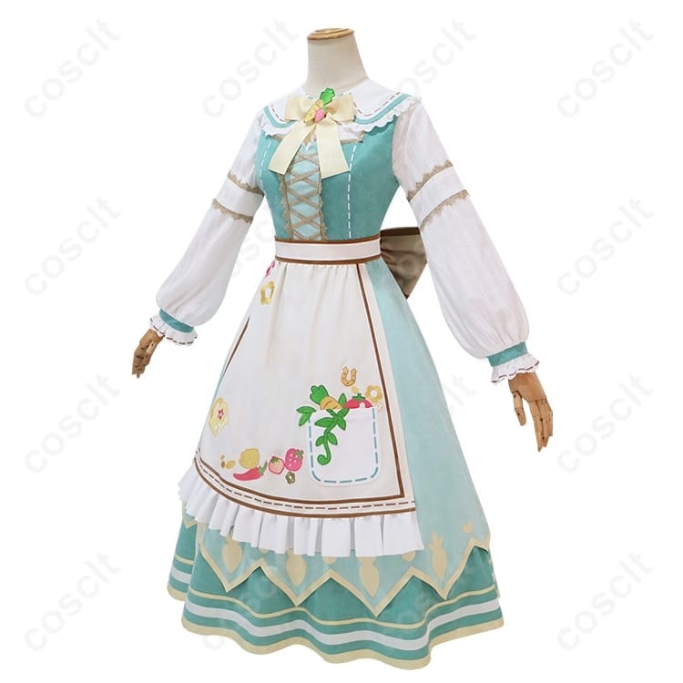 ウマ娘 プリティーダービー ライスシャワー 勝負服 高再現コスプレ衣装｜上品で美シルエット - 2枚目の画像