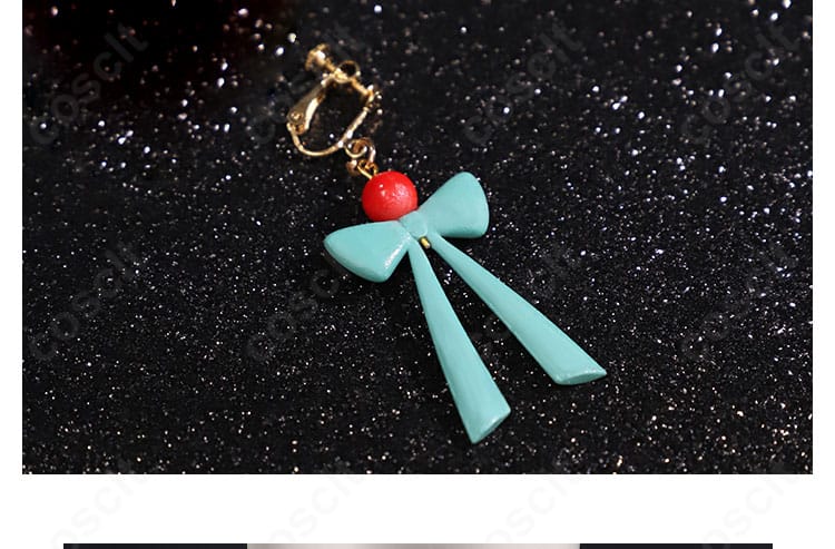 鳴潮 折枝(オリエ)コスプレ衣装の耳飾りクローズアップ。軽量設計で顔周りを上品に見せるアクセント。