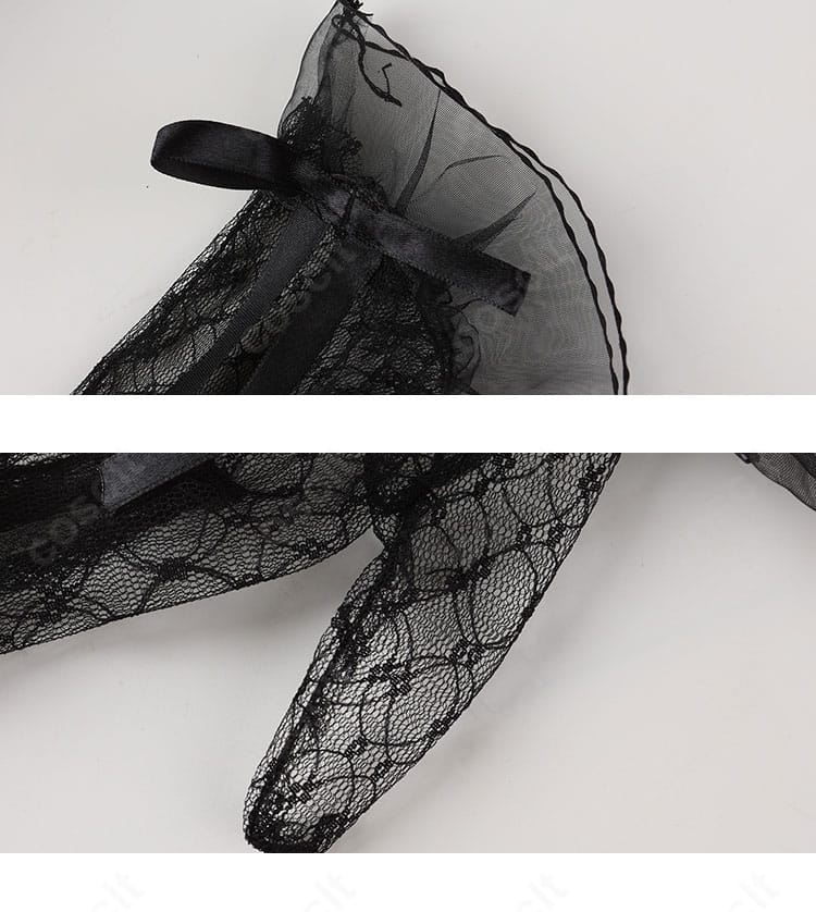 手袋の生地感とフィット感が分かるディテールショット