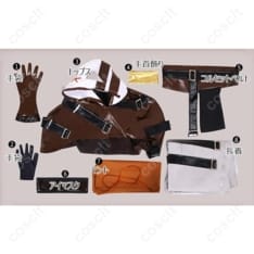 占い師（イライ・クラーク）束縛者 高再現コスプレ衣装｜快適な着用感でイベント・撮影に最適 - 4枚目の画像（サムネイル）