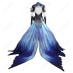 崩壊3rd アポニア 胡蝶の夢造り衣装 高再現チャイナ｜刺繍が映えるエレガント仕様 - 3枚目の画像（サムネイル）