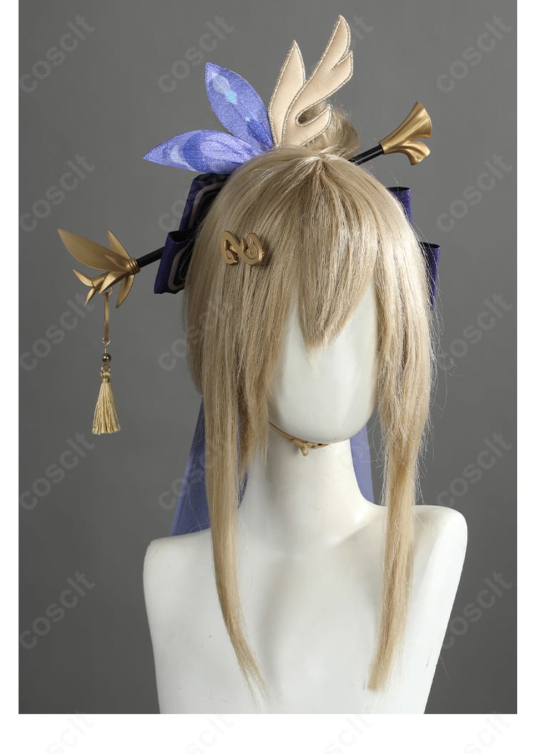 アポニアのヘッドドレス全景。髪飾りの造形と配色のバランス