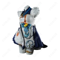 白上フブキ レトロ喫茶コスプレ衣装｜高再現＆快適設計でイベント・撮影に最適 - 2枚目の画像（サムネイル）