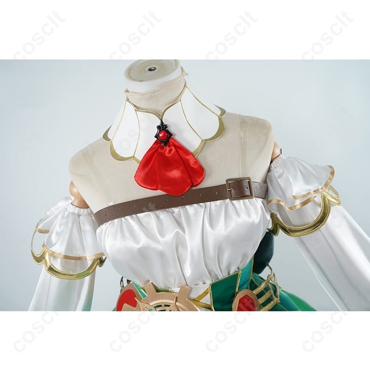 ホロライブ セシリア・イマーグリーン 高再現コスプレ衣装 エレガントな着映えと快適な着用感 - 4枚目の画像