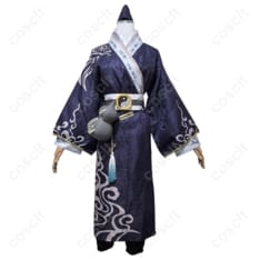 第五人格 黒無常『陰陽司公』コスプレ 高再現で撮影映え、イベントも動きやすい一式 - 1枚目の画像（サムネイル）