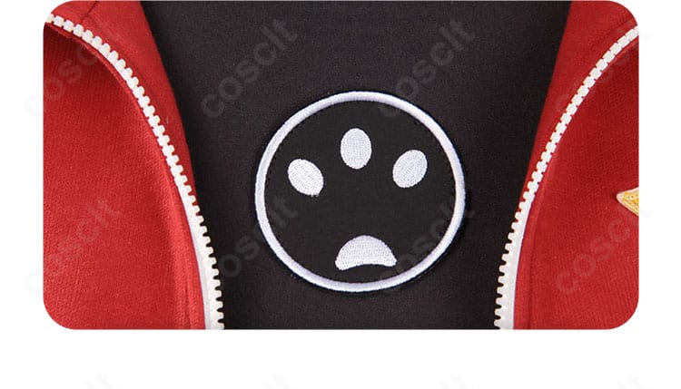 インナーの柄ディテール。コラボモチーフを反映したオリジナル柄の質感と配置