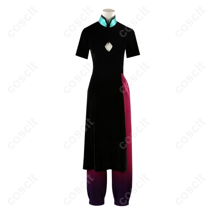 七種茨 パープレックス衣装 高再現コスプレ｜刺繍豪華で撮影映え、イベントも快適 - 4枚目の画像