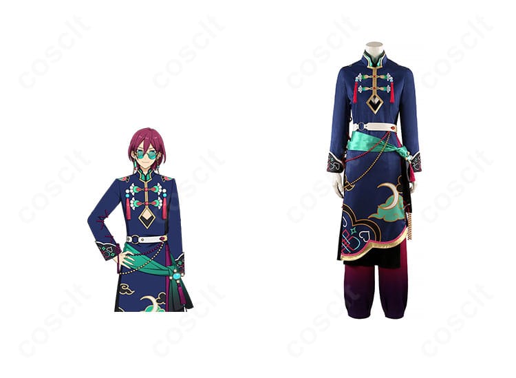 あんさんぶるスターズ!! 七種茨 パープレックス衣装一式。キャラクターと衣装の世界観を高再現したフルセット画像。