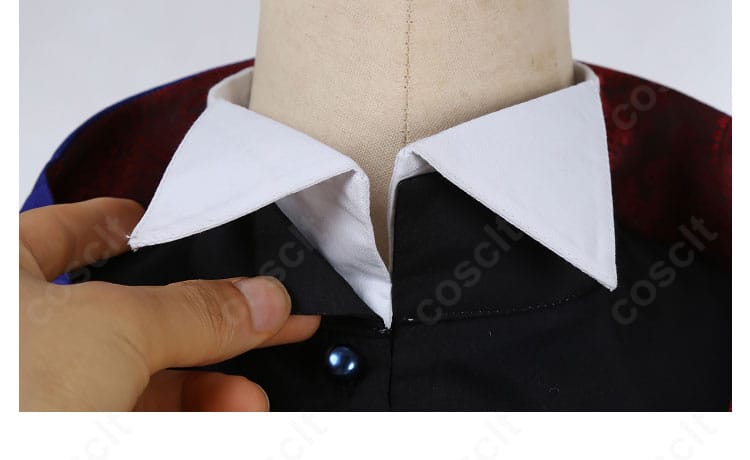 ヴィル・シェーンハイト 寮服コスプレ 襟元の形状とネックラインの仕上げ