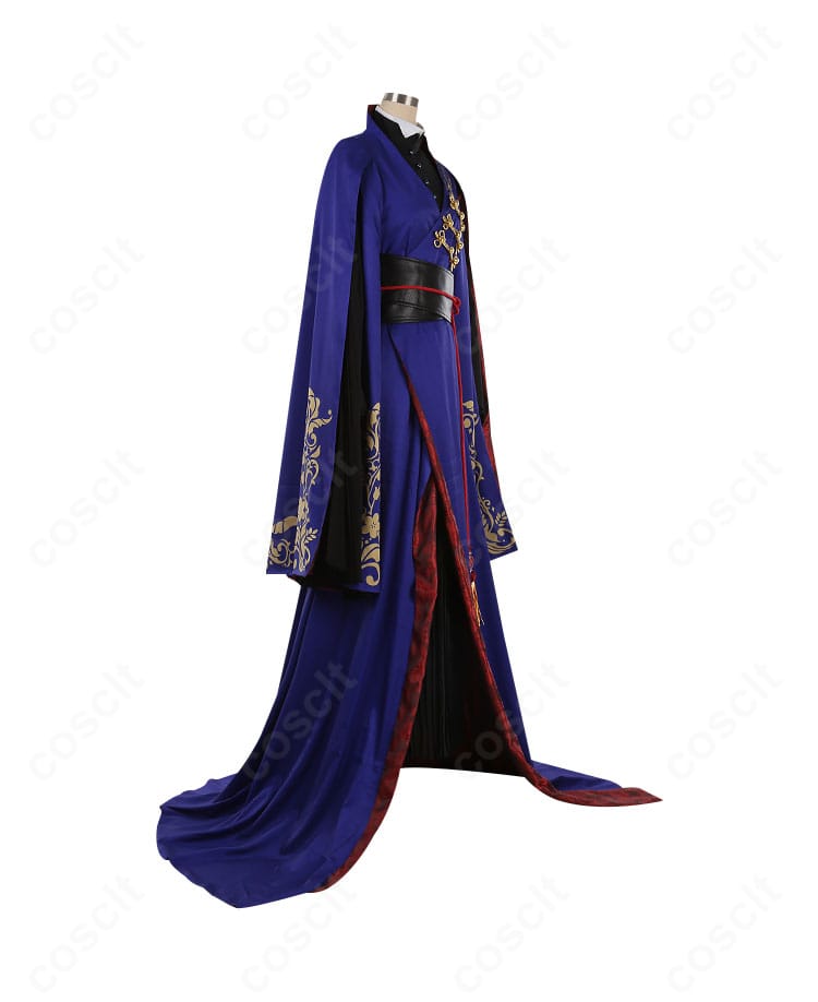 ヴィル・シェーンハイト 寮服コスプレ 右側面の装飾とシルエット詳細