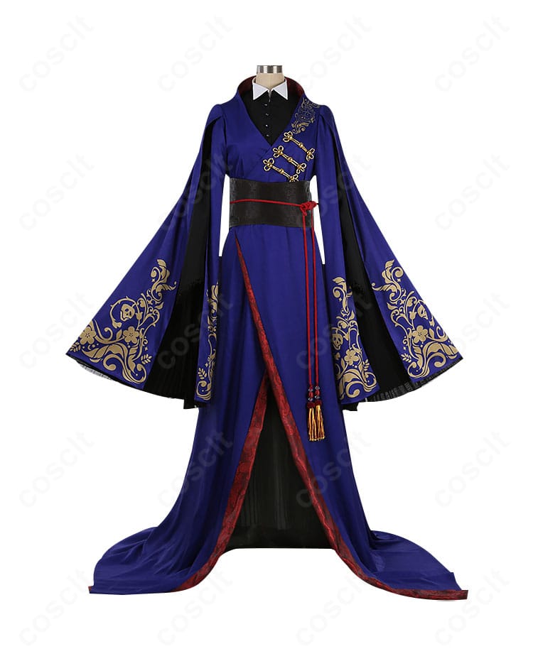 ヴィル・シェーンハイト 寮服コスプレ 上着・コルセット・紐飾りの正面全体