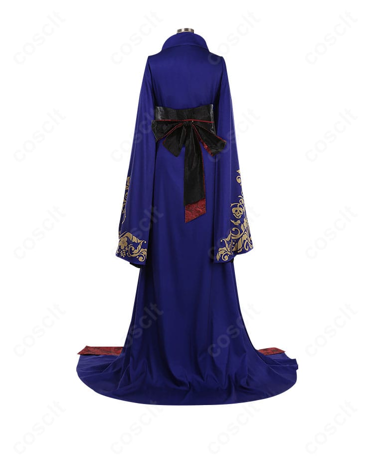 ヴィル・シェーンハイト 寮服コスプレ 背面のシームとベルト位置