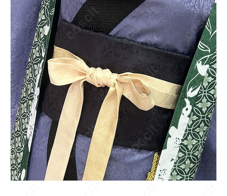 黒神話:悟空 クモ精 4番目の姉コスプレの腰封ディテール。帯状パーツの質感と固定位置、結びの見せ方を解説。