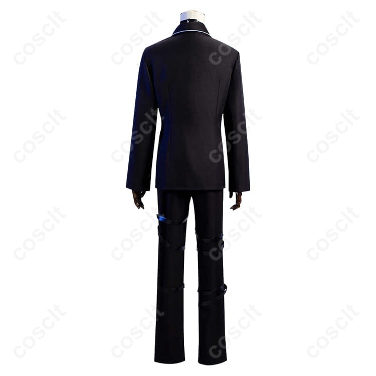 しゅごキャラ! 月詠イクト コスプレ衣装 黒コート＆チョーカー 高再現で撮影映え、イベントも快適 - 4枚目の画像