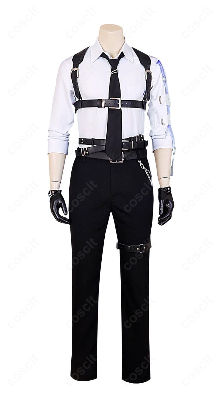 恋と深空 コスプレ衣装 正面全体像。シン/セイヤ/レイ/ホムラの高再現デザインとクールな配色