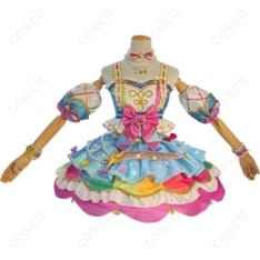 アイカツオンパレード！虹野ゆめ コスプレ衣装 高再現で撮影映え、イベント即戦力 - 1枚目の画像（サムネイル）