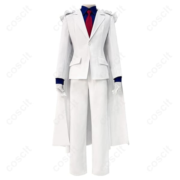 名探偵コナン 怪盗キッド コスプレ衣装。高再現で撮影＆イベントに最適なマント・コートセット