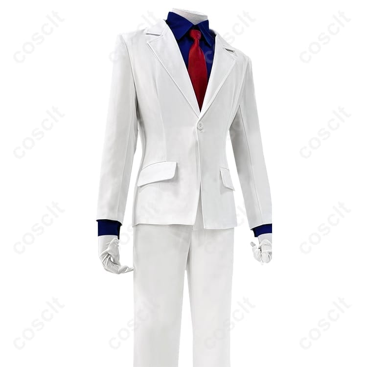 名探偵コナン 怪盗キッド コスプレ衣装。高再現で撮影＆イベントに最適なマント・コートセット - 4枚目の画像