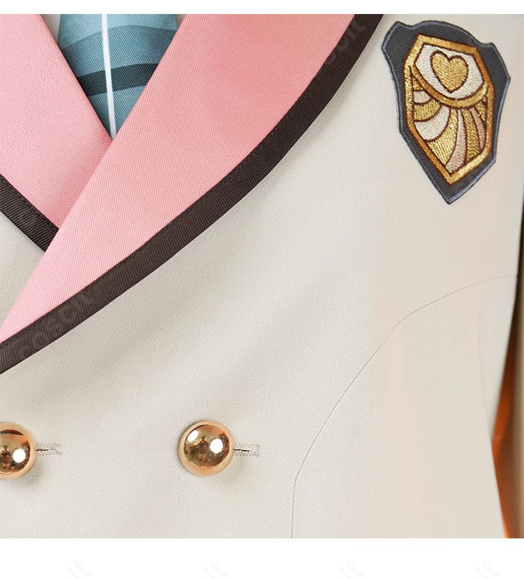 あんさんぶるスターズ！！ 私立すくらんぶる学園 制服の襟元装飾ディテール