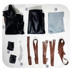 富樫勇太 ダークフレイムマスター衣装｜高再現シルエットで撮影映え、着脱ラクでイベント快適 - 7枚目の画像（サムネイル）