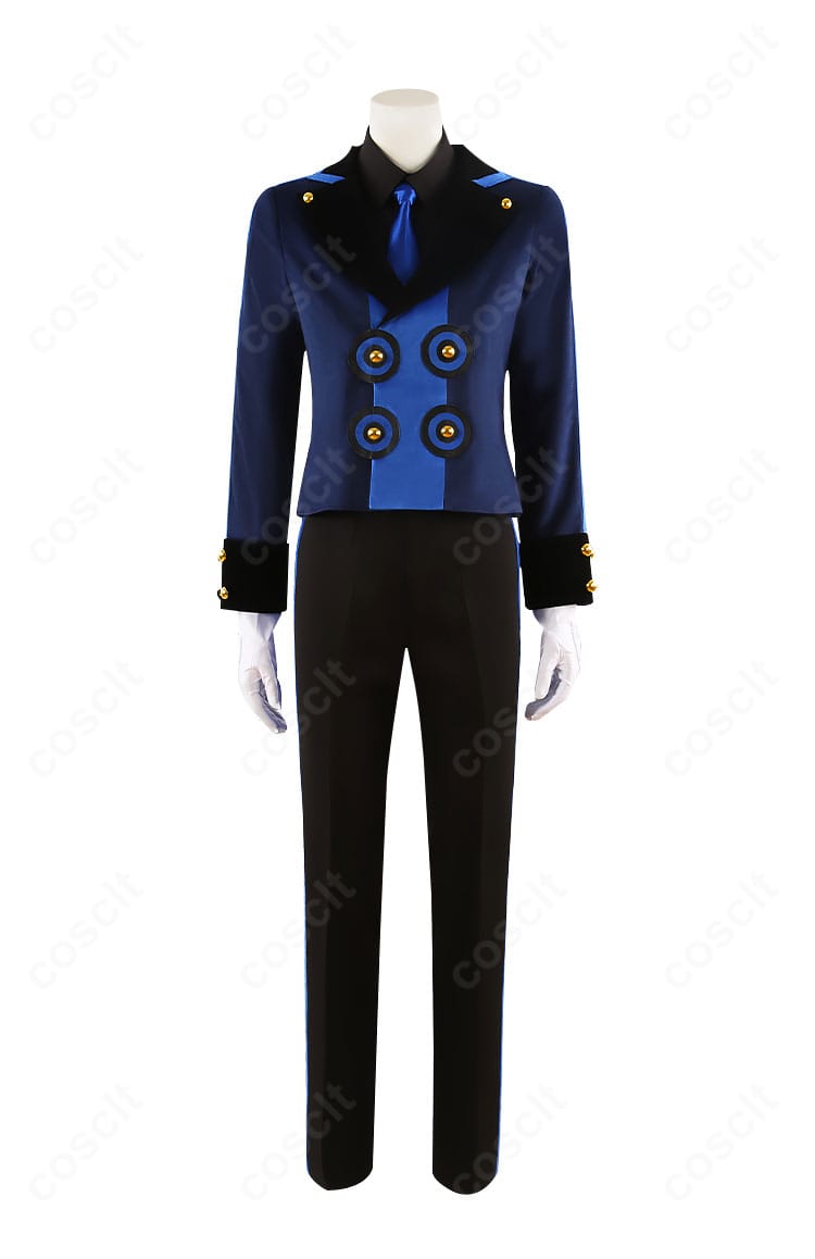 ペルソナ3 リロード 結城理の群青色ベルベットルーム衣装 正面ディスプレイ