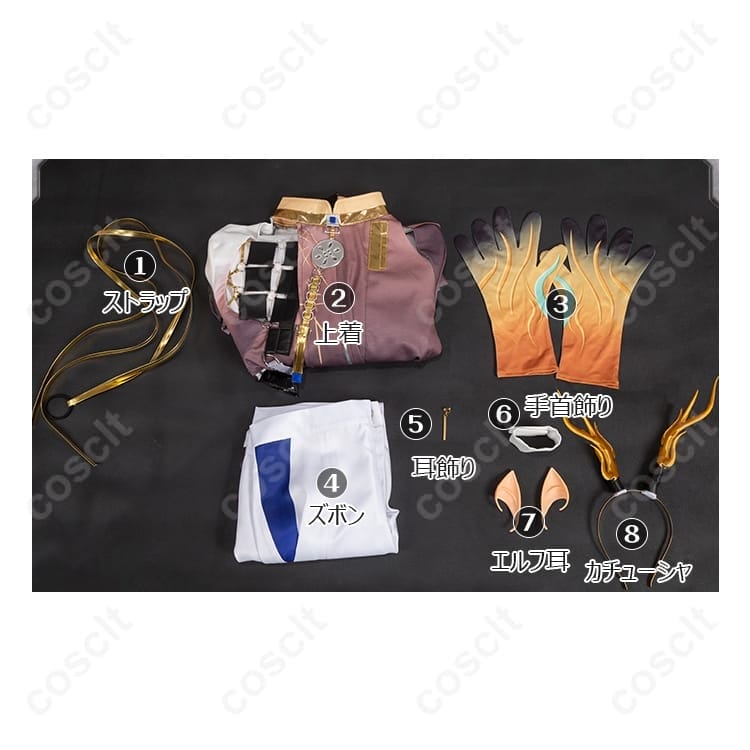 アークナイツ ジー 戦闘服コスプレ｜軽量で着崩れにくい、撮影映えと動きやすさを両立 - 5枚目の画像