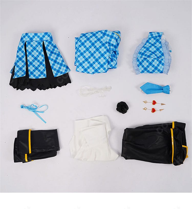 2.5次元の誘惑 クーリア・ノノア 花の髪飾りのディテール