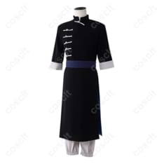 銀魂 神威 コスプレ衣装 夜兎族仕様 高再現で着脱ラク、イベント・撮影に最適 - 4枚目の画像（サムネイル）