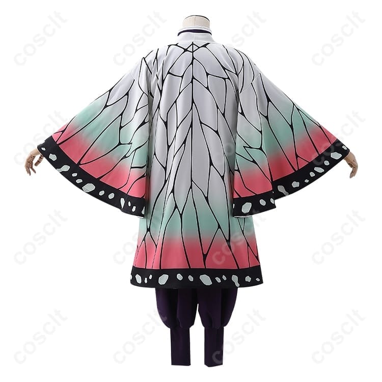 胡蝶しのぶ 隊服コスプレ｜刺繍羽織で高再現、軽やかで動きやすい - 3枚目の画像