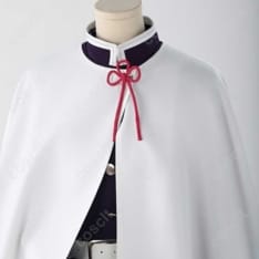 鬼滅の刃 栗花落カナヲ 隊服コスプレ 刺繍と上質生地で高再現・快適、イベント撮影に最適 - 5枚目の画像（サムネイル）