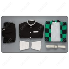 鬼滅の刃 竈門炭治郎 隊服コスプレ衣装｜刺繍入り羽織で高再現、イベントも快適 - 7枚目の画像（サムネイル）