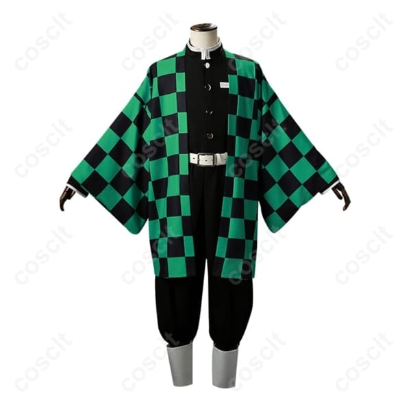 鬼滅の刃 竈門炭治郎 隊服コスプレ衣装｜刺繍入り羽織で高再現、イベントも快適