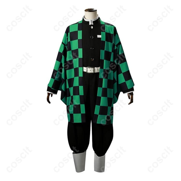 鬼滅の刃 竈門炭治郎 隊服コスプレ衣装｜刺繍入り羽織で高再現、イベントも快適 - 2枚目の画像