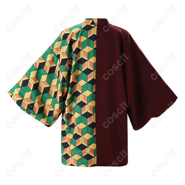 鬼滅の刃 冨岡義勇 隊服コスプレ｜刺繍羽織で高再現、快適設計でイベント＆撮影に最適 - 6枚目の画像