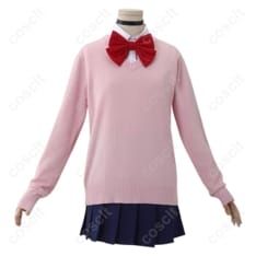 ダンダダン 綾瀬桃 制服（セーター）コスプレ｜高再現×着心地で撮影映え、イベントにも最適 - 2枚目の画像（サムネイル）