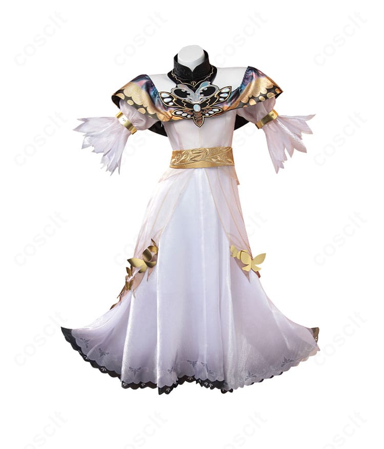 第五人格の世界観を表現したグレイス(ナイアド)衣装一式の全体像。落ち着いた色味とエレガントなシルエット