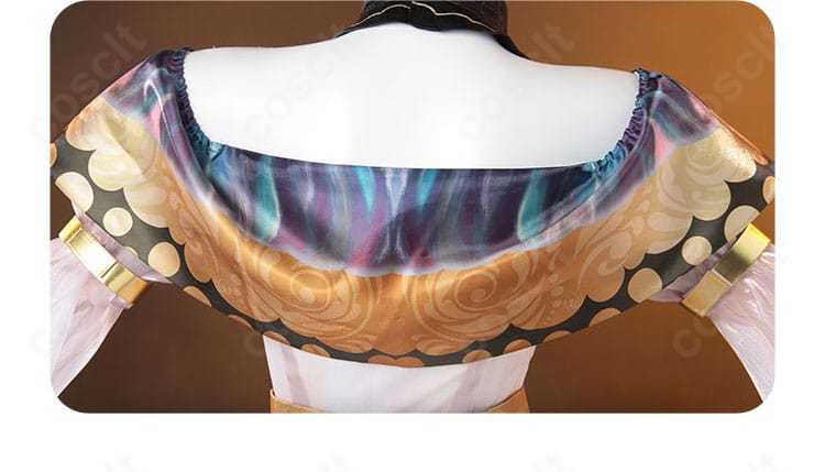 グレイス(ナイアド)衣装の背面下部ディテール。後ろ姿のラインと装飾配置を確認できる画像