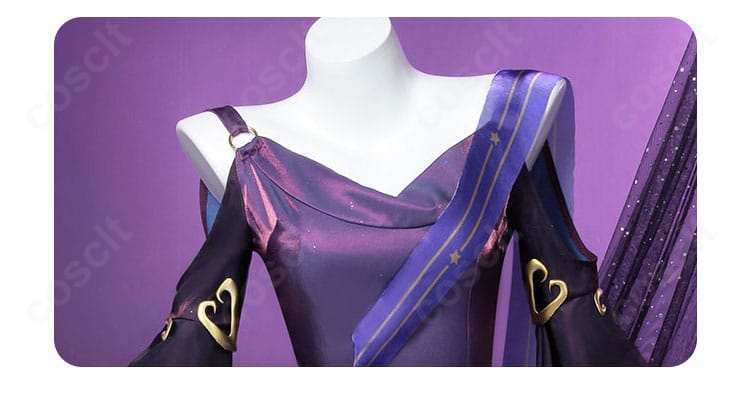 襟元ディテール。装飾モチーフとパイピング、ステッチの精密さを示すクローズアップ