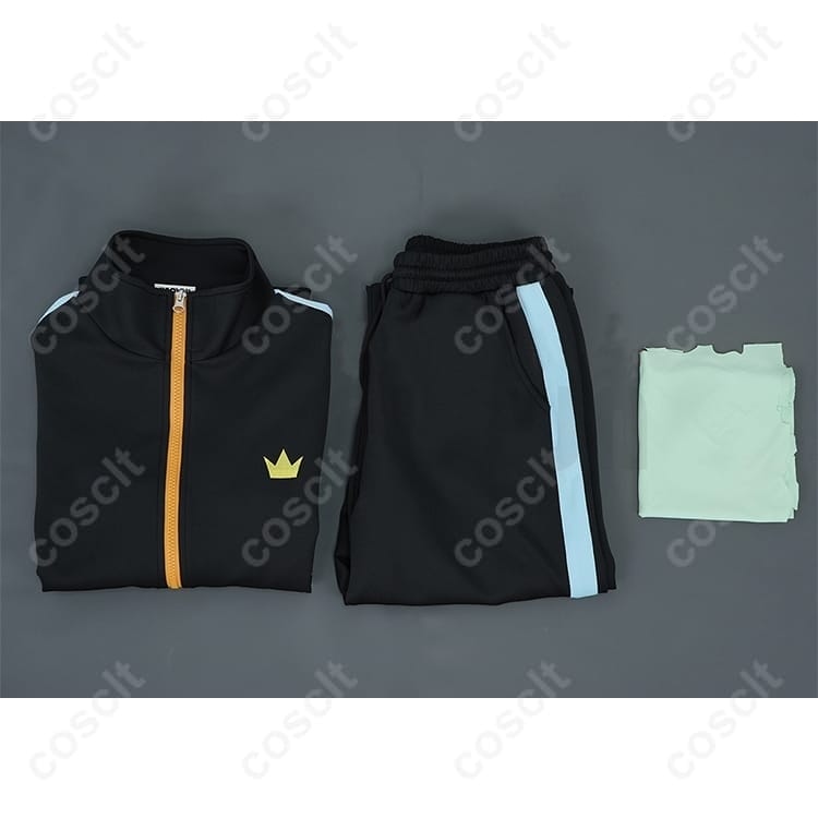 ノラガミ 夜ト コスプレ衣装｜刺繍入りジャージで高再現、軽快な着用感でイベントに最適 - 8枚目の画像