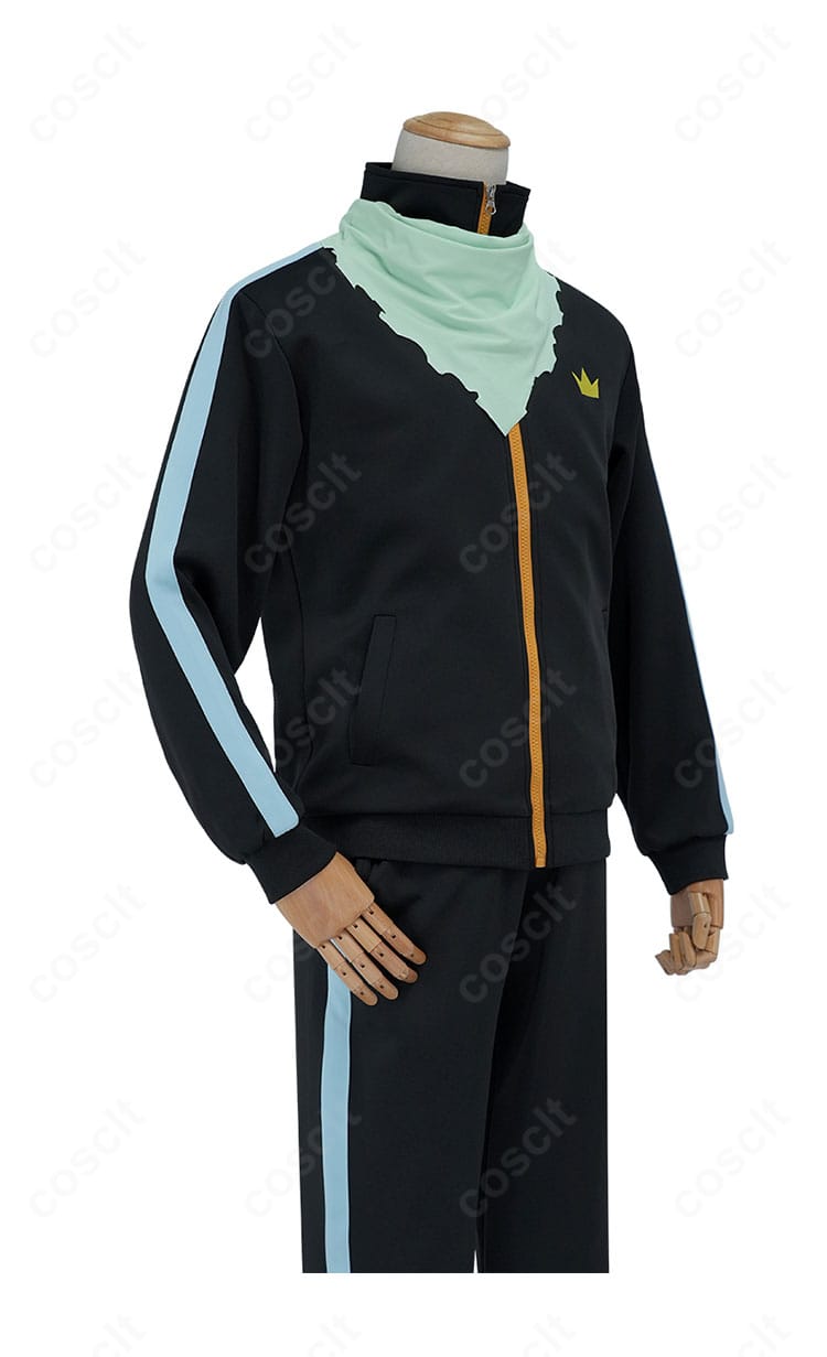 ノラガミ 夜ト コスプレ衣装 右側面。直線的なラインと細身シルエットでクールな印象を強調。