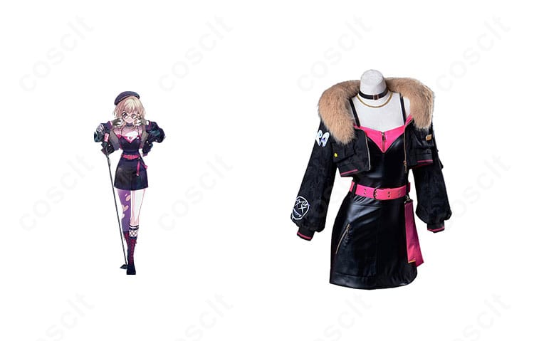 プロセカ 小豆沢こはね VBS×初音ミク コラボ衣装一式。キャラクターイメージを再現したストリート系デザイン。