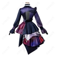 プロジェクトセカイ 朝比奈まふゆ turning purple 高再現で撮影映えする上品な衣装セット - 2枚目の画像（サムネイル）